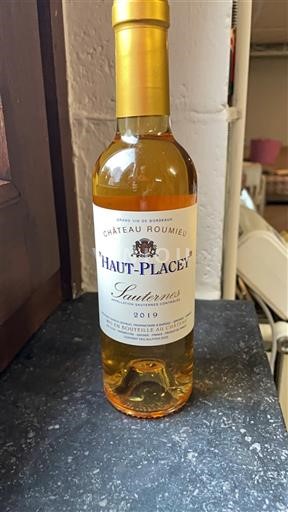 Bordeaux Sauternes Château Roumieu Haut-Placey 2019