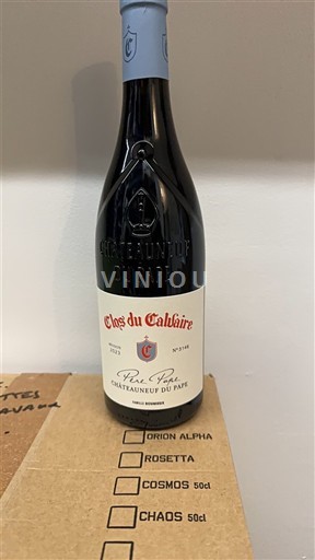 Rona dolina Châteauneuf-du-Pape Clos du Calvaire Père Pape 2023
