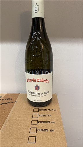 Rona dolina Châteauneuf-du-Pape Clos du Calvaire Les Terres de la Crau 2024