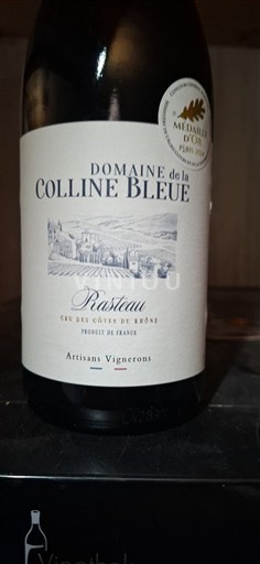 Údolí Rhôny Rasteau Domaine La Colline Bleue Neročník