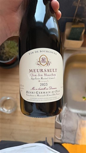 Burgundija Meursault Henri Germain et Fils Clos des Mouches 2023