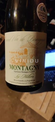 Bourgondië Montagny Cave de Buxy Les Millières 2023