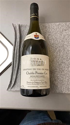 Bourgogne Chablis Premier Cru Château Val de Mercy Beauregard 2020