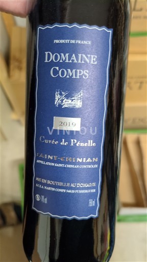 Languedoc Saint-Chinian Domaine Comps de Pénelle 2019