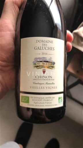 Vale do Loire Chinon Domaine Des Galuches Vieilles Vignes 2016