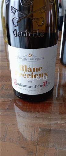 Rona dolina Châteauneuf-du-Pape Domaine Comte Blanc Précieux 2024
