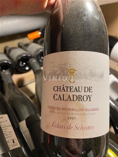 Roussillon Côtes du Roussillon Villages Château de Caladroy Éclats de Schistes 2021