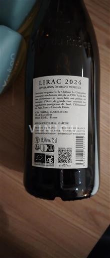 Вина Blanc sec Château La Genestière 2024 Франція Рона Lirac AOC