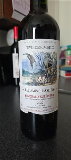 Bordeaux Bordeaux superior Les Amis Chasseurs des Cacheux 2022
