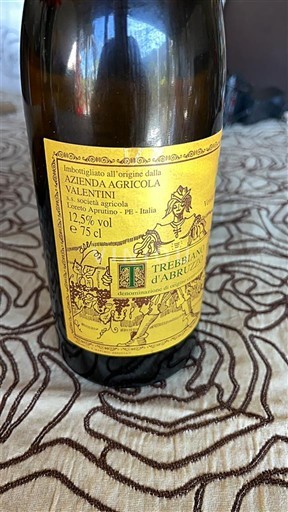 Vinos Blanc sec Azienda Agricola Valentini Non millésimé Italia Abruzos Trebbiano d'Abruzzo DOC