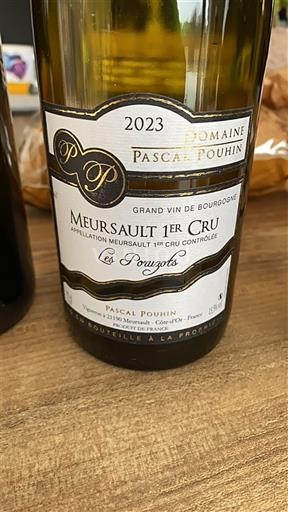 Burgundia Nespecificat Premier Cru Domaine Pascal Pouhin Les Poruzots 2023