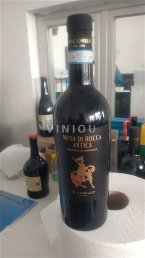 Puglia Primitivo di Manduria Di Camillo Musa di Rocca Antica 2025