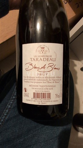 Provence Les Vignerons de Taradeau Blanc de Blancs 2021