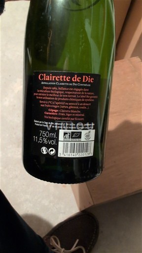 Rona dolina Clairette de Die Cave de Die Jaillance 2023