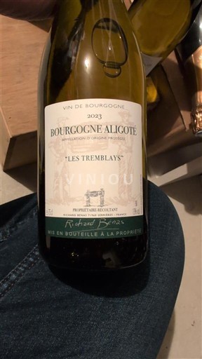 Burgundy Bourgogne Aligoté Richard Rottier Les Tremblays 2023