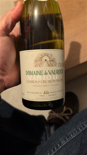 Burgundi Chablis Premier Cru Domaine Vauroux Chablis 1er Cru Montmains 2015