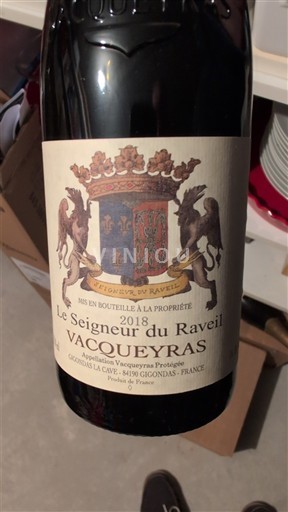 Valea Ronului Vacqueyras Le Seigneur du Raveil 2018