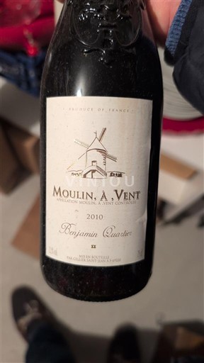 Beaujolais Moulin-à-vent Benjamin Quenot 2010