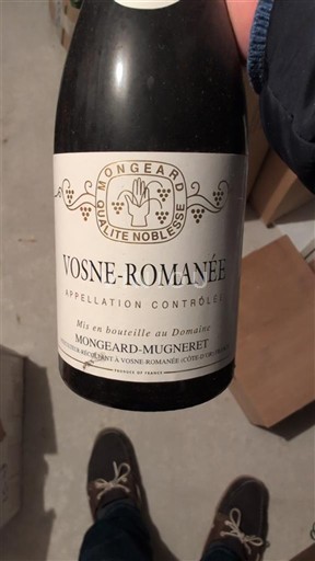 Burgundia Vosne-Romanée Mongeard-Mugneret 2009
