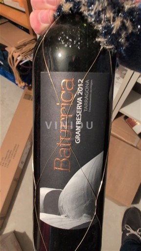 Catalonia Tarragona Baturrica Gran Reserva 2012