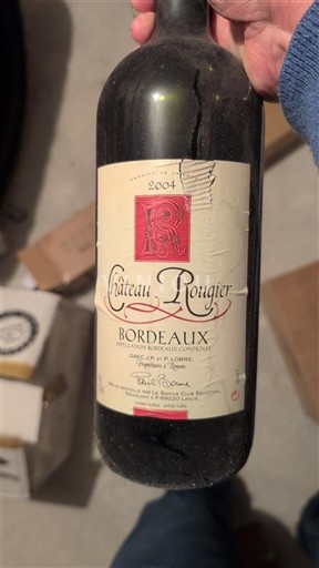 Bordeaux Château Rougier Selection Paul Bocuse 2004