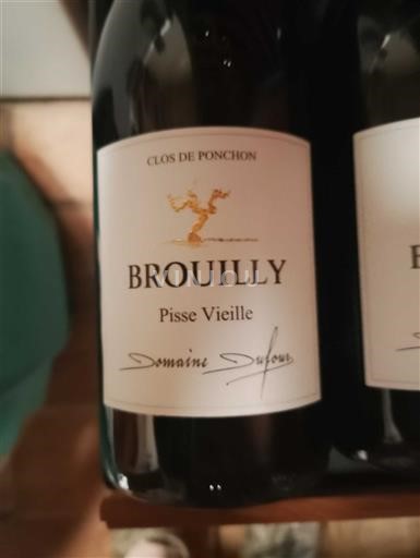 Beaujolais Brouilly Domaine Foux Pisse Vieille 2023