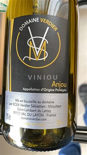 Loiredalen Anjou Domaine Verdier Icke årgångsbetecknad