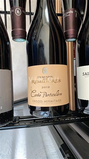 Rhône-dalen Crozes-Hermitage Domaine Remizières Particulière 2019