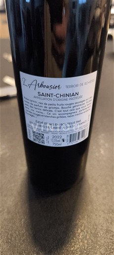 Languedoc Saint-Chinian Les Célèbres de Cabrié L'Arbousier 2022