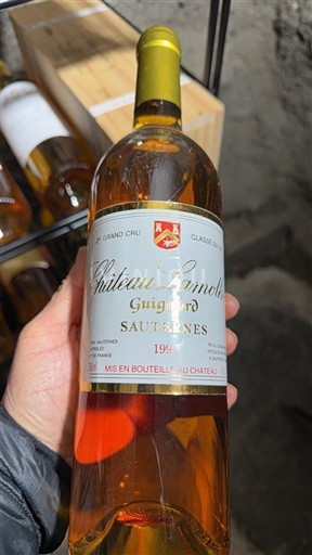 Burdeos Sauternes Grand Cru Château Lamothe Guignard 1988