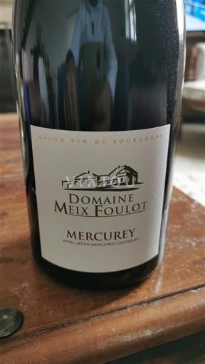Burgundia Mercurey Domaine Meix Foulot 2023