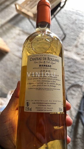 Bordeaux Barsac Château Rolland 2020