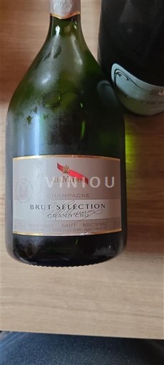 Champaña Champán G.H. Mumm Brut Sélection Grand Cru 2018