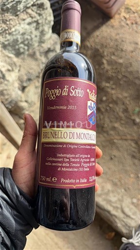Toscana Brunello di Montalcino. Poggio di Sotto 2015