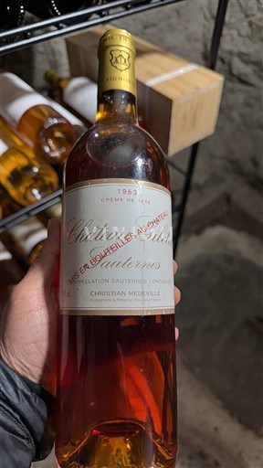 Burdeos Sauternes Château Gilette Crème de Tête 1983