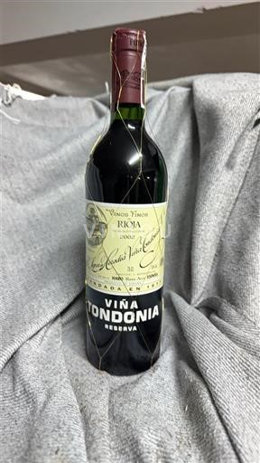 La Rioja Rioja R. López de Heredia Viña Tondonia Reserva 2002