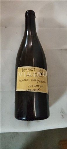 Languedoc și Roussillon Cote catalane Domaine Lampyres Grenache Blanc/Macabeu Macération Nemilésimat