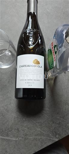 Rhônen laakso Määrittelemätön Château Cohola Sablet 2021