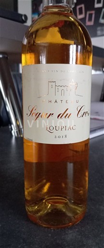 Bordeaux Loupiac Château Ségur du Cros 2018