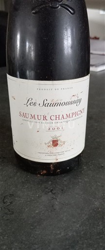 Valea Loarei Saumur-Champigny Les Saumoussay 2004