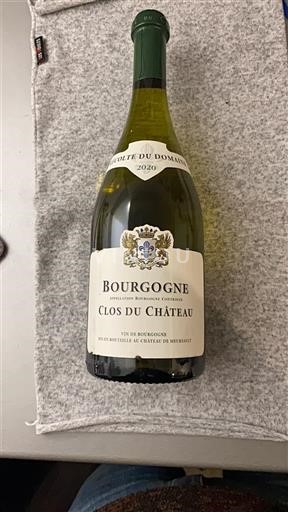Bourgondië Bourgogne Château Meursault Clos du Château 2020