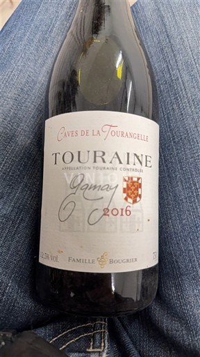 Valle del Loira Touraine Caves de la Tourangelle Gamay 2016