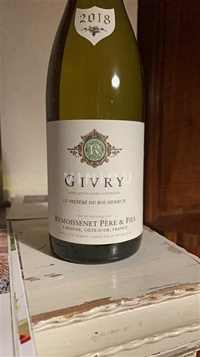Burgund Givry Remoissenet Père & Fils Le Préféré du Roi Henri IV 2018