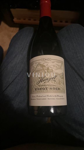 AVA din California Valea Sonoma Hanzell 2013