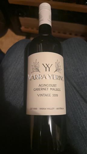 Victoria Yarra Valley Yarra Yering Agincourt Cabernet Malbec 2019