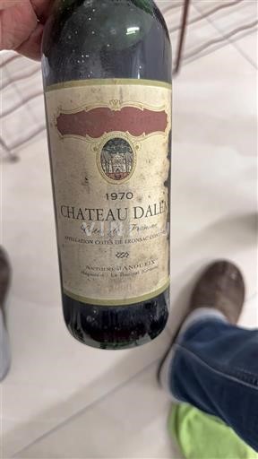 Bordeaux Castillon-côtes-de-bordeaux Château Dalem Grand Vin 1970