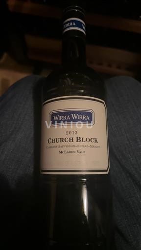 Australia de Sud McLaren Vale Wirra Wirra Church Block 2013