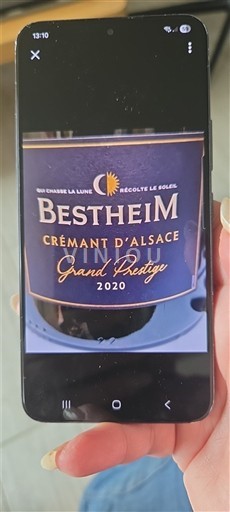 Alsace Crémant i Alsasë Bestheim Grand Prestige 2020