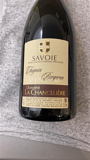 Savoia și Bugey Chignin-Bergeron Domaine La Chancelière Bergeron 2021