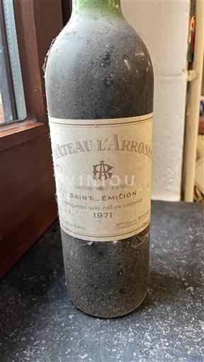 Bordeaux Saint-Émilion Grand Cru Château L'Arrosée 1971